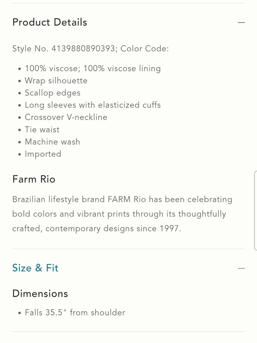 Farm Rio Mini Dress - Picture 9 of 9
